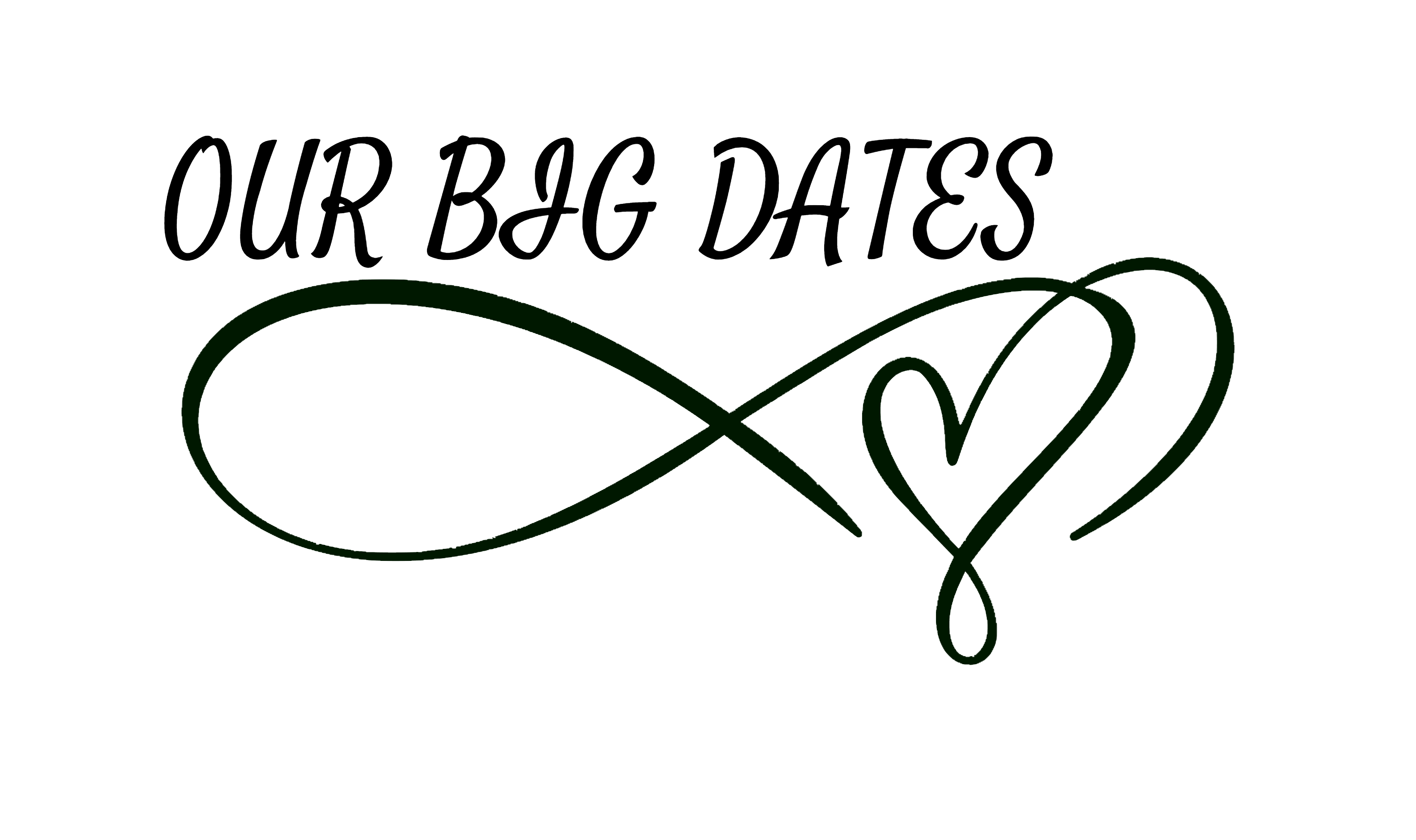 Our big dates logo.